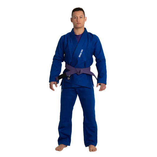 Ground Force Basic BJJ Gi V2 - Blue - Martial Arts Supplies Perth