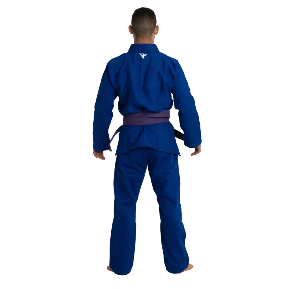 Ground Force Basic BJJ Gi V2 - Blue - Martial Arts Supplies Perth