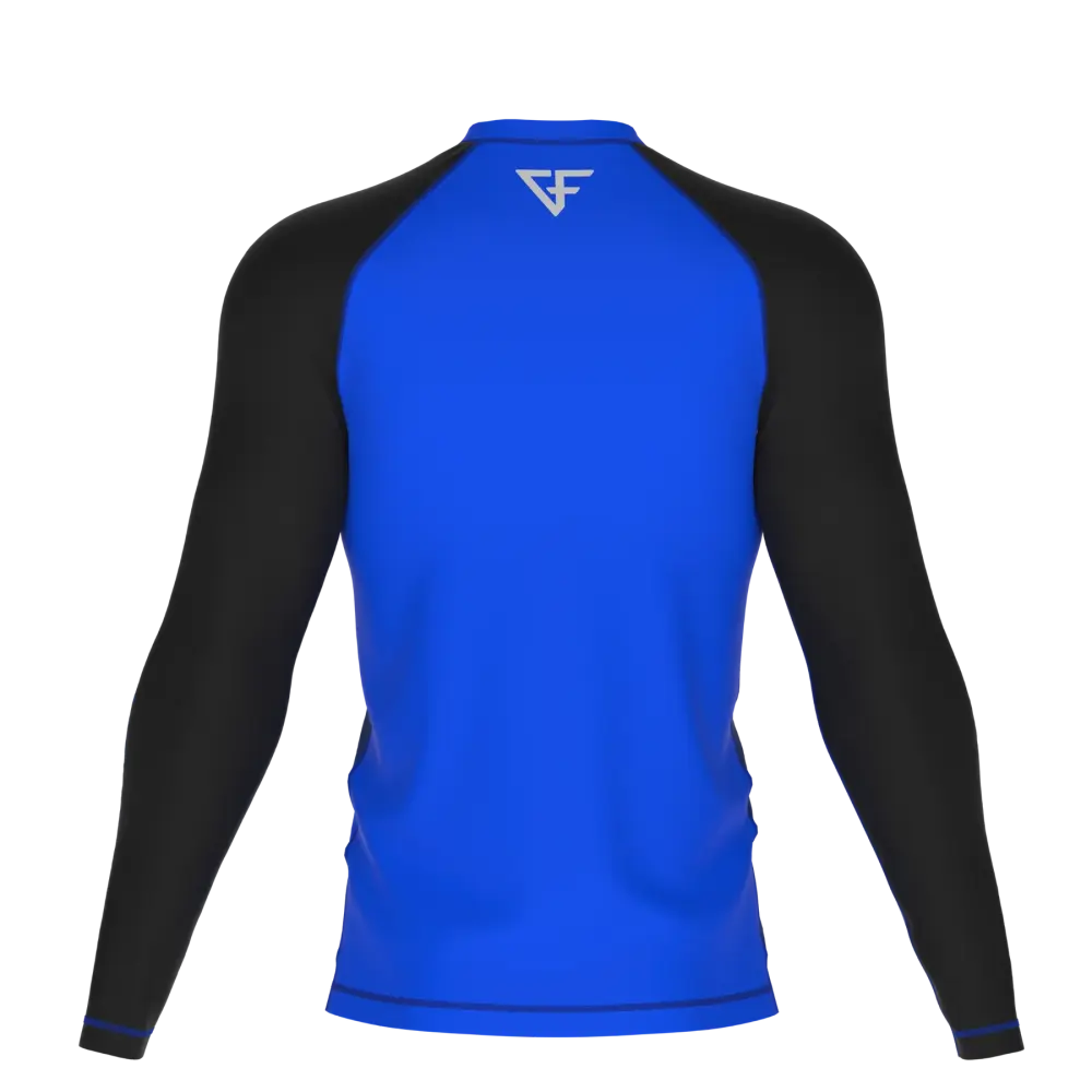 Ground Force Rank Rashguard V2 - Blue - MASA