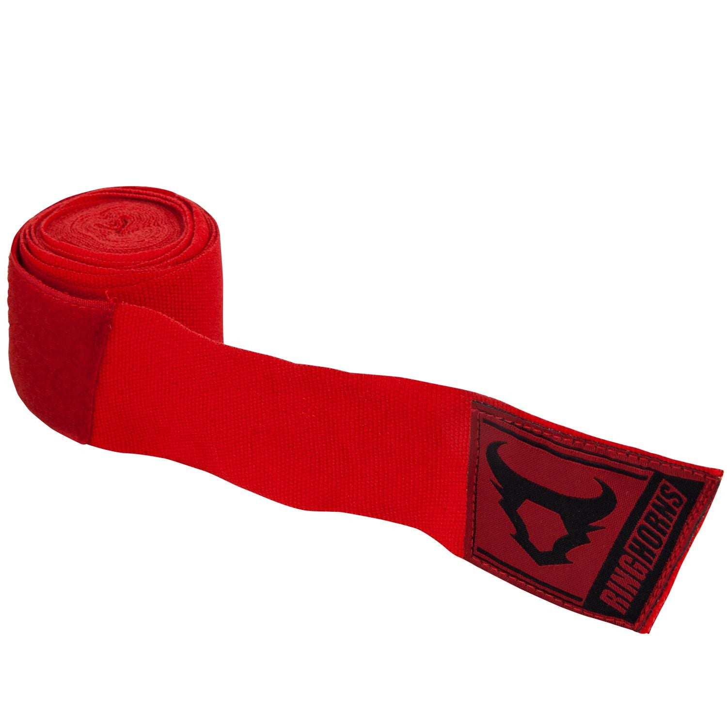 Red Ringhorns boxing wraps 