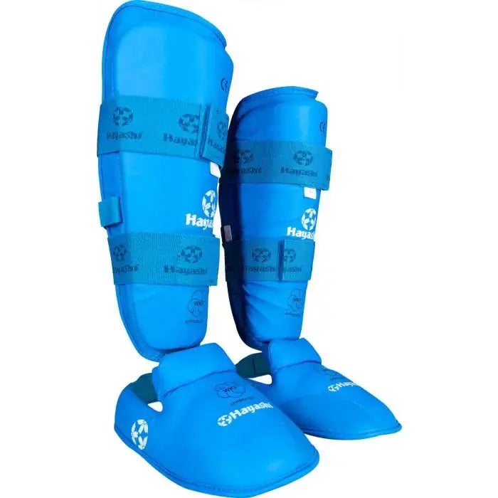 Hayashi Karate Shin guards WKF approved - Martial Arts Supplies Perth