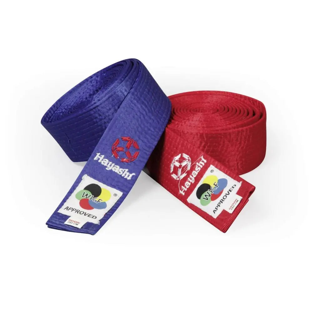 Hayashi WKF approved Karate Belts