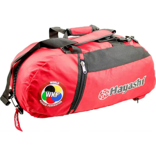 Hayashi WKF Karate Sports Bag - Red