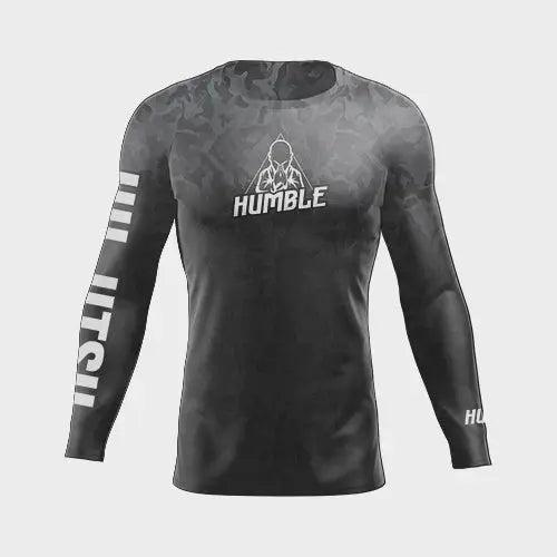 Humble Black Camo Long Sleeve Rashguard