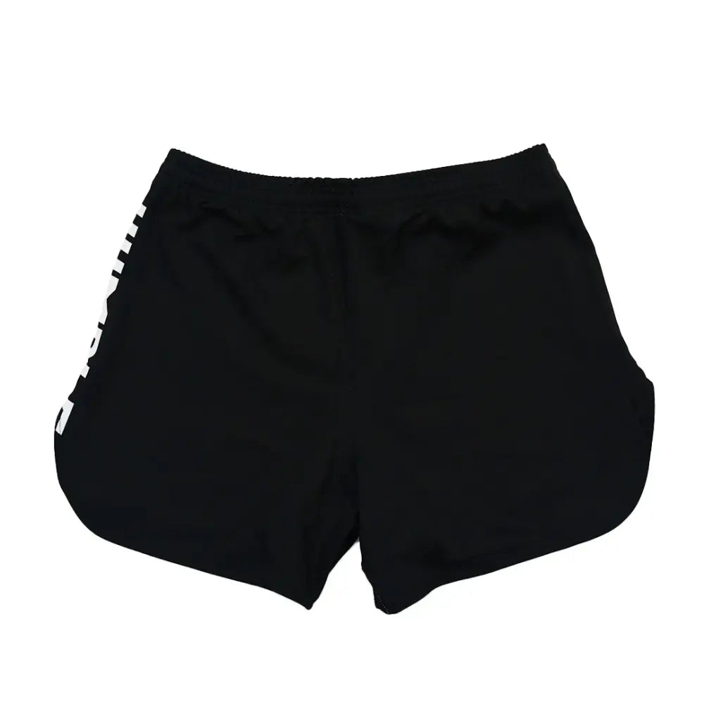 Back of the MMA shorts - black