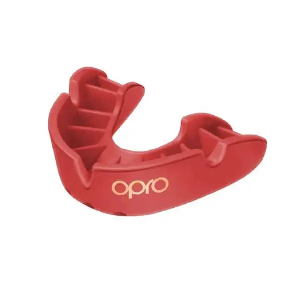 Opro Bronze Mouthguard - Red