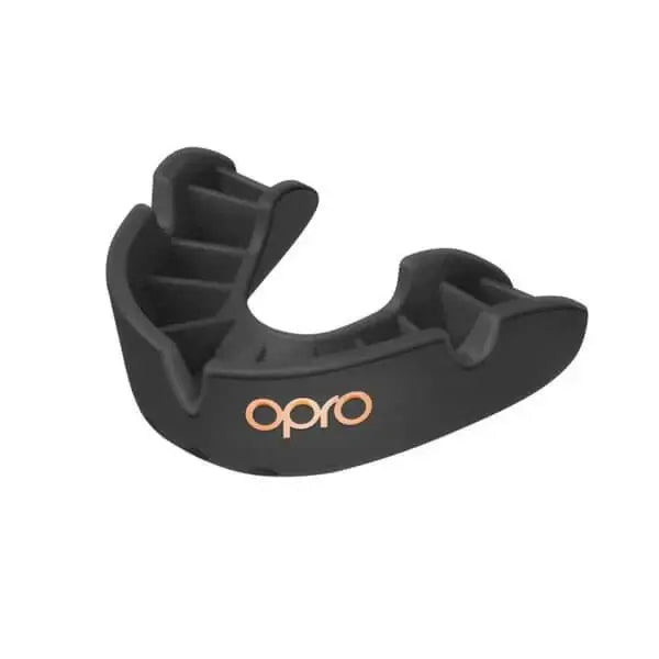 Opro Bronze Mouthguard -black