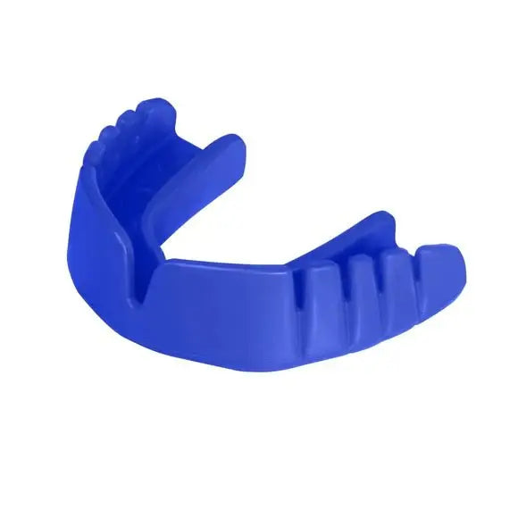 Electric Blue OPRO snap Fit kids mouthguard - no moulding