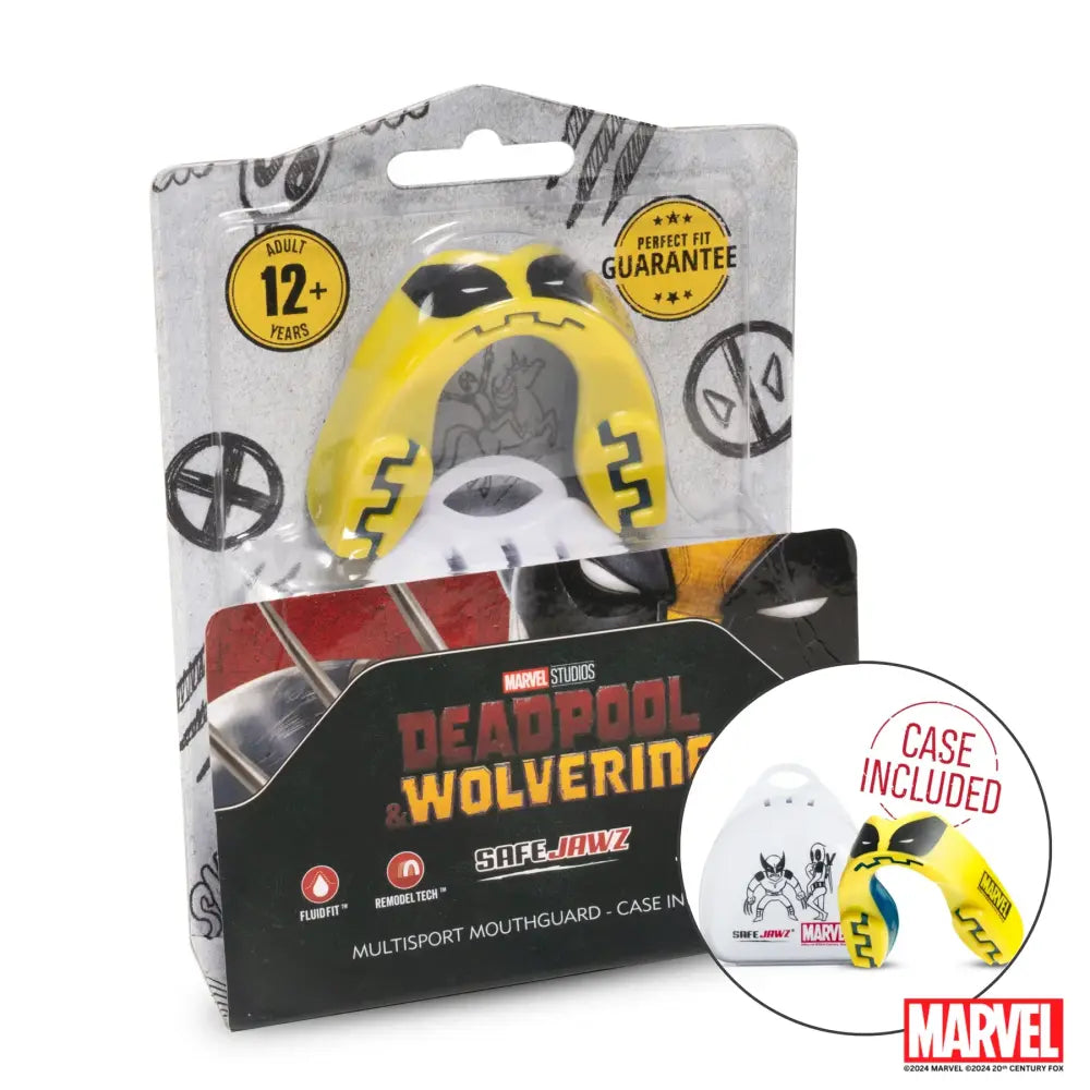 Safejaws Marvel Wolverine Mouthguard - Senior - MASA