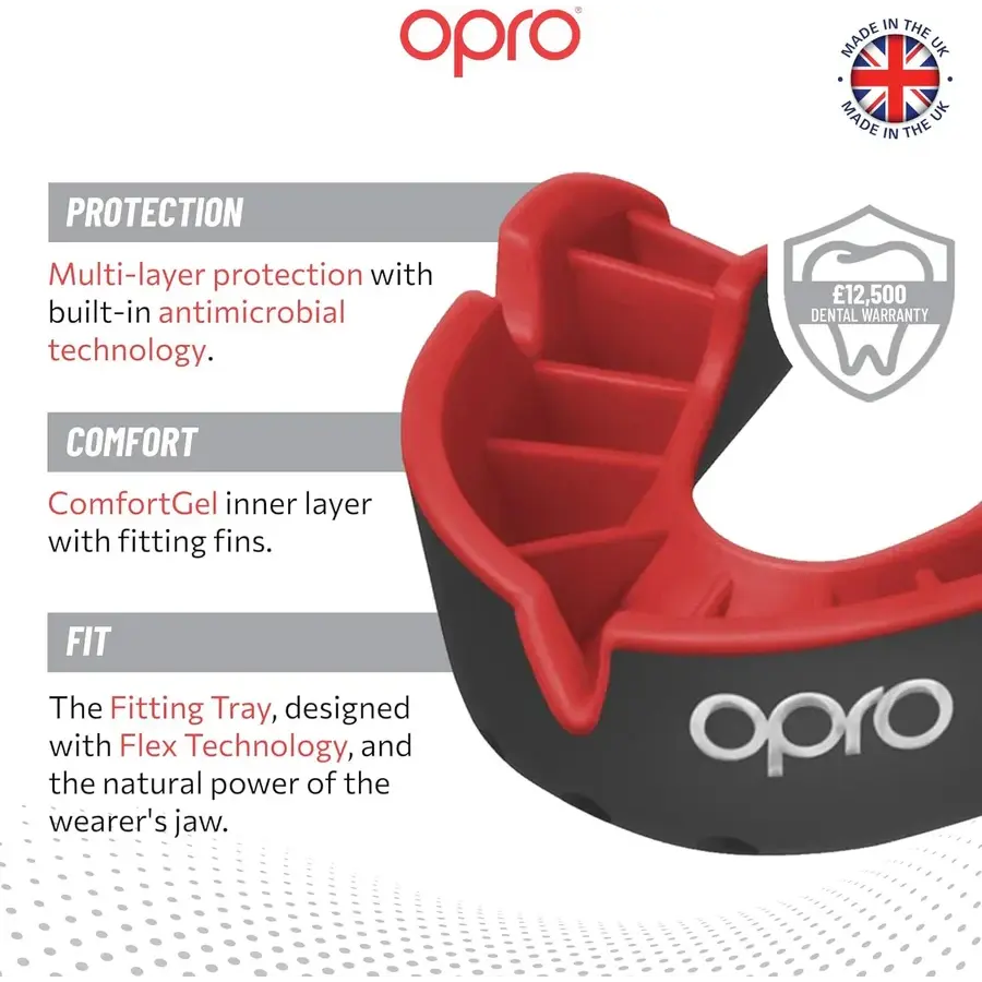 Silver Level Black Mouthguard - Gen 4 - MASA