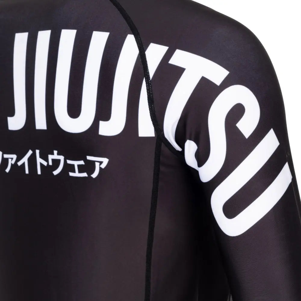 Tatami Black Long Sleeve Rashguard