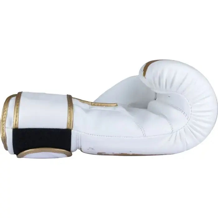 Side profile of the TopTen Power Ink Golden Star Boxing Gloves