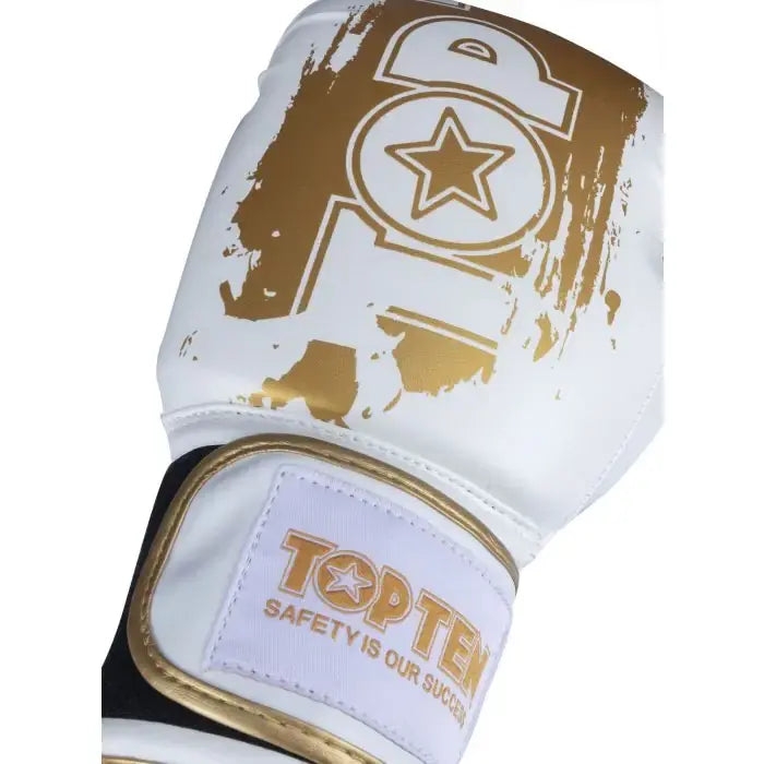 Top Ten Power Ink Golden Star Boxing Gloves - Martial Arts Supplies Perth