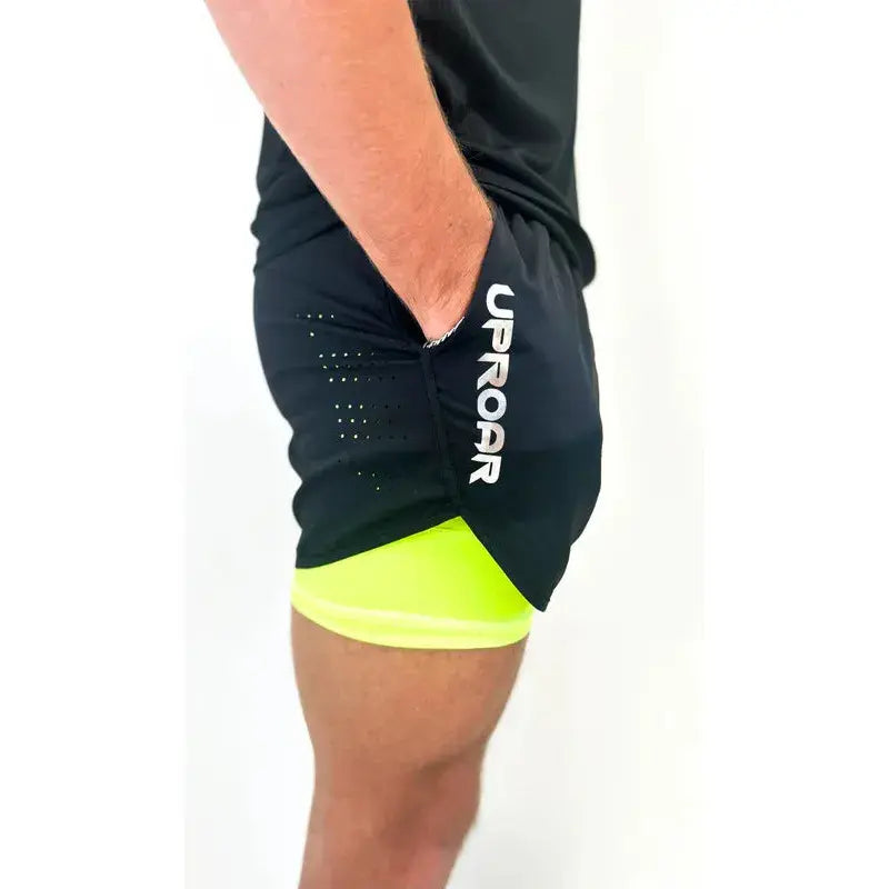 Two in one compression shorts and training Shorts