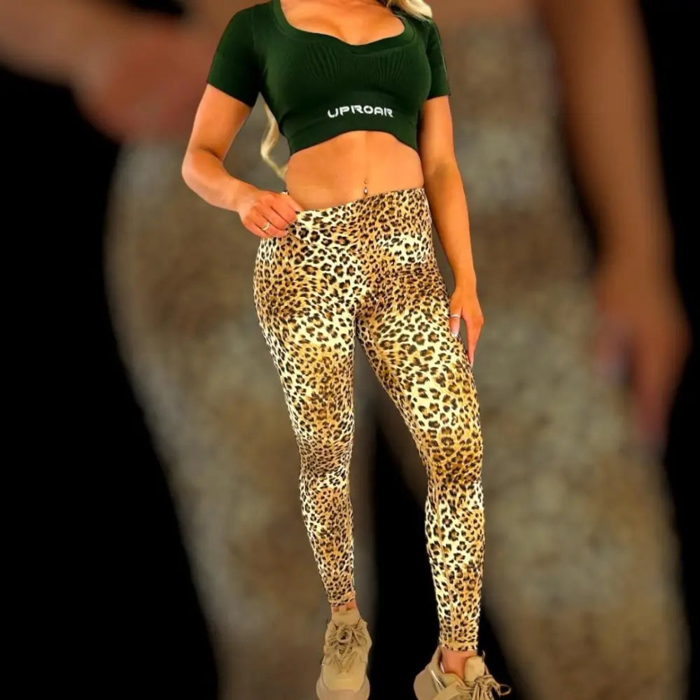 Uproar BootyBliss Leopard Leggings - MASA