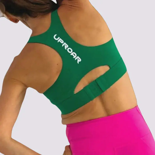 Uproar Equipped Sports Bra - Palm Green - MASA