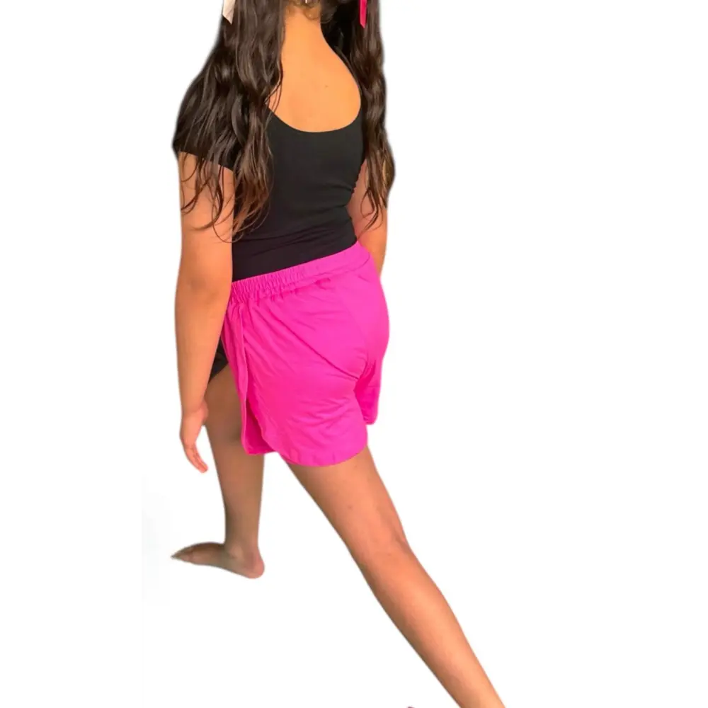 Uproar Kid’s ’Girl Power’ 2 in 1 Shorts - Pink - MASA