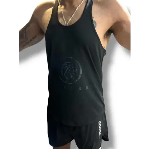 Uproar Men’s Crossback Training Tank – Black - MASA