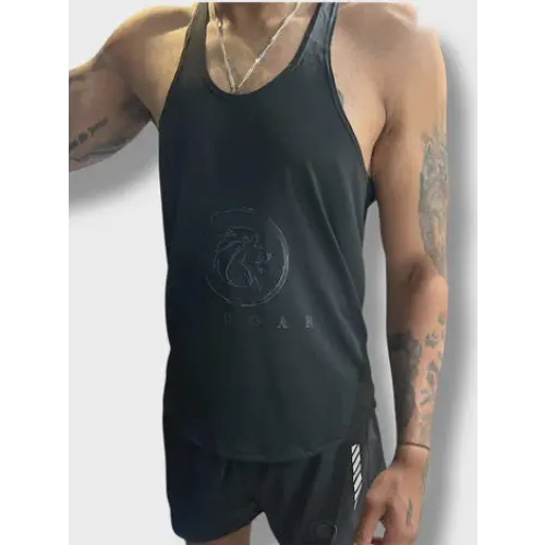 Uproar Men’s Crossback Training Tank – Black - MASA