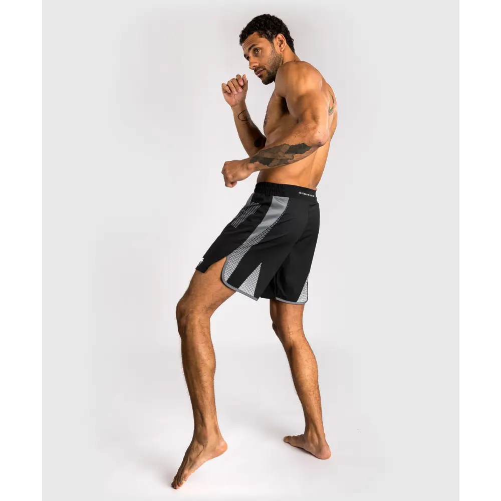 Venum Adrenaline Fightshorts - Black/Silver Grey