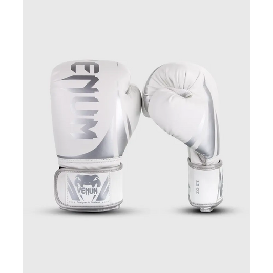 Venum Challenger 2.0 Boxing Gloves - White/Silver