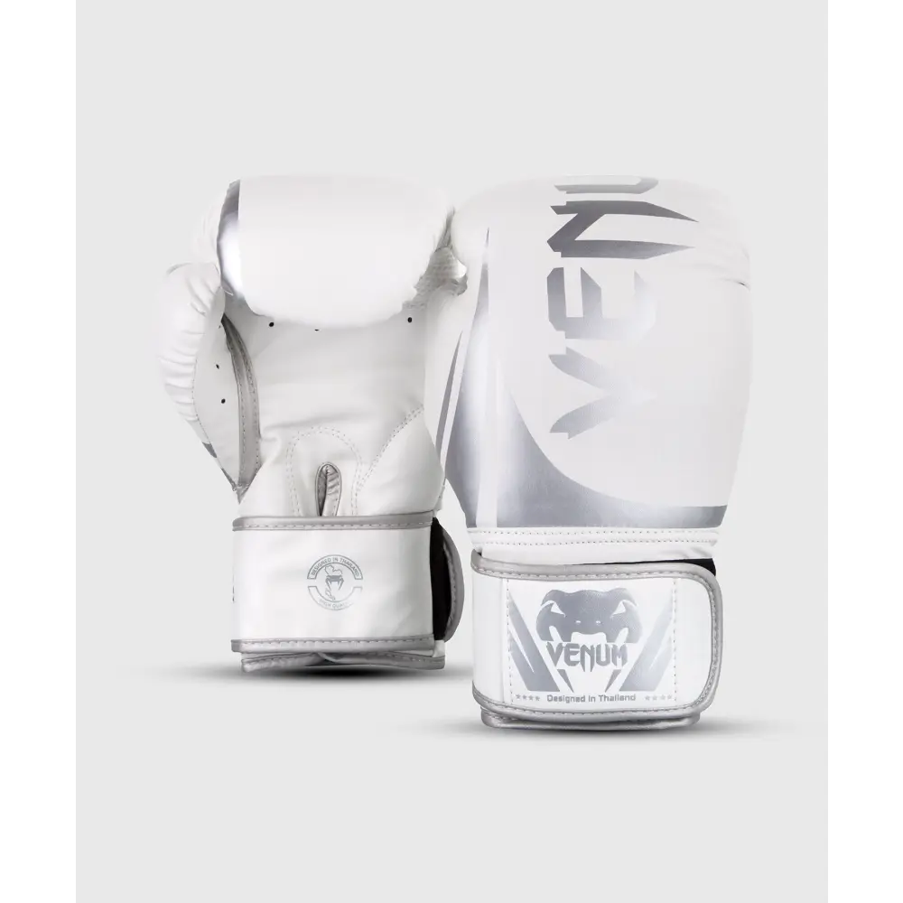 Venum Challenger 2.0 Boxing Gloves - White/Silver