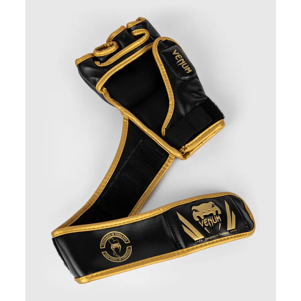 Venum Challenger 2.0 MMA gloves- Black/Gold - MASA Perth