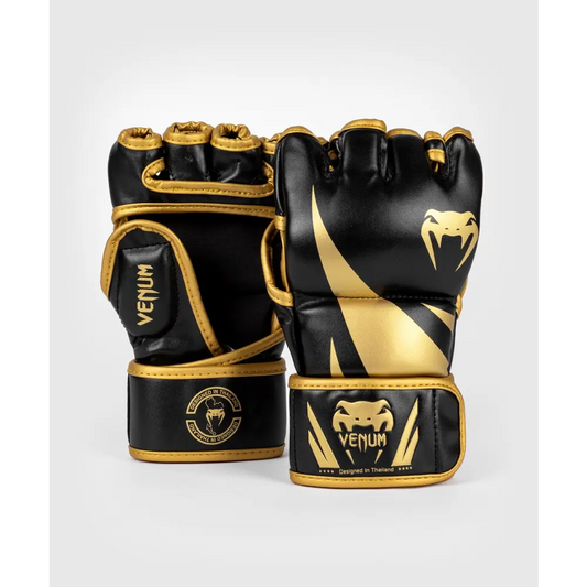 Venum Challenger 2.0 MMA gloves- Black/Gold - MASA Perth