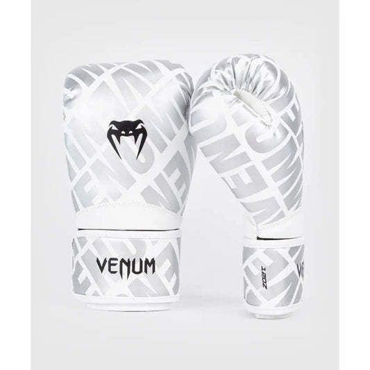 Venum Contender 1.5 XT Boxing Glove - White/Silver