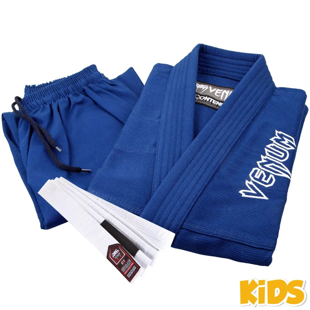 Blue kids BJJ Uniform