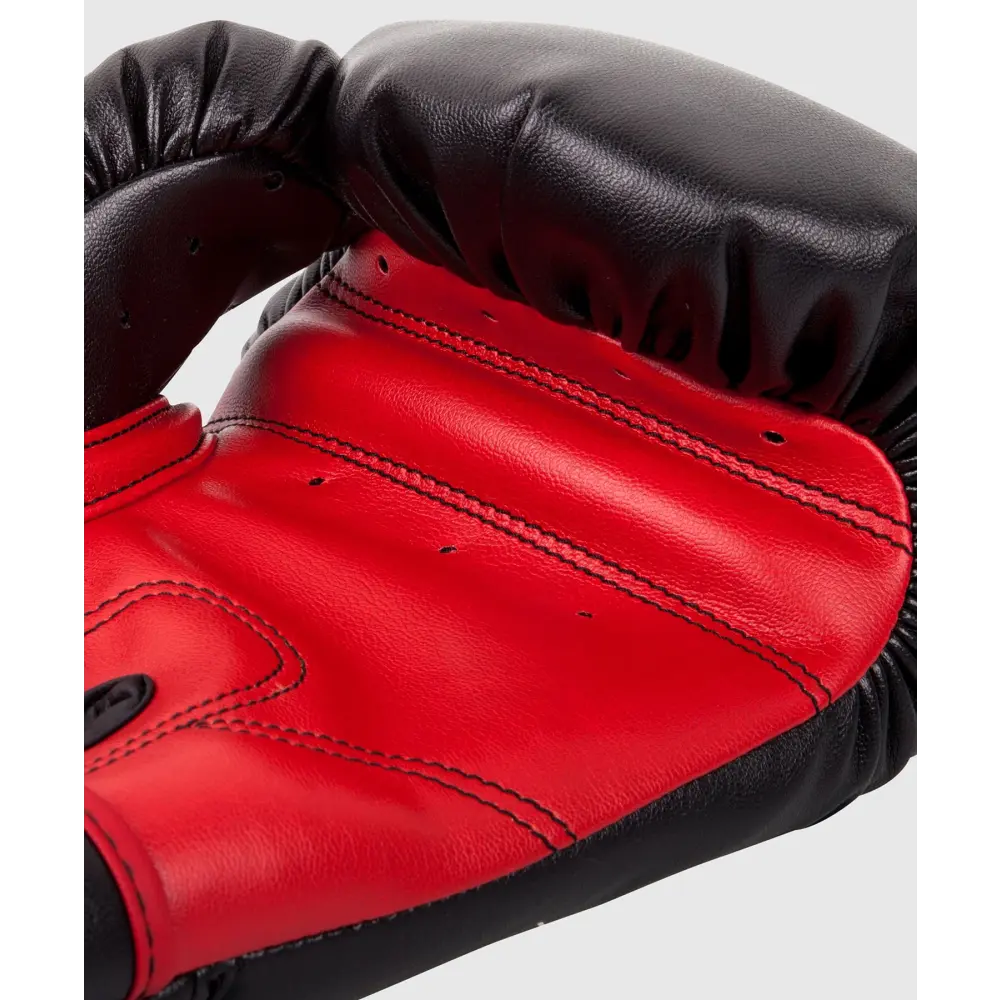 Venum Contender Kids Boxing Gloves - Black/Red - MASA