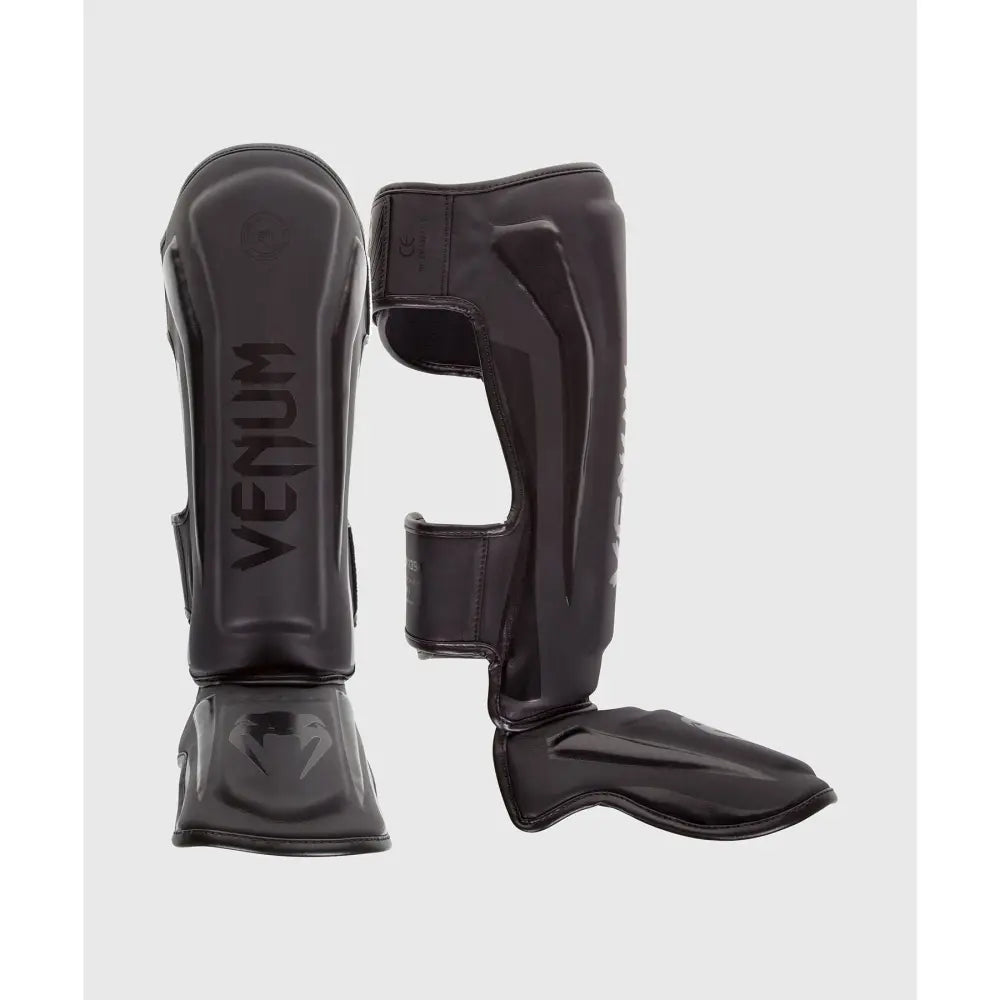 Venum Elite Standup Shinguards - Black/Black