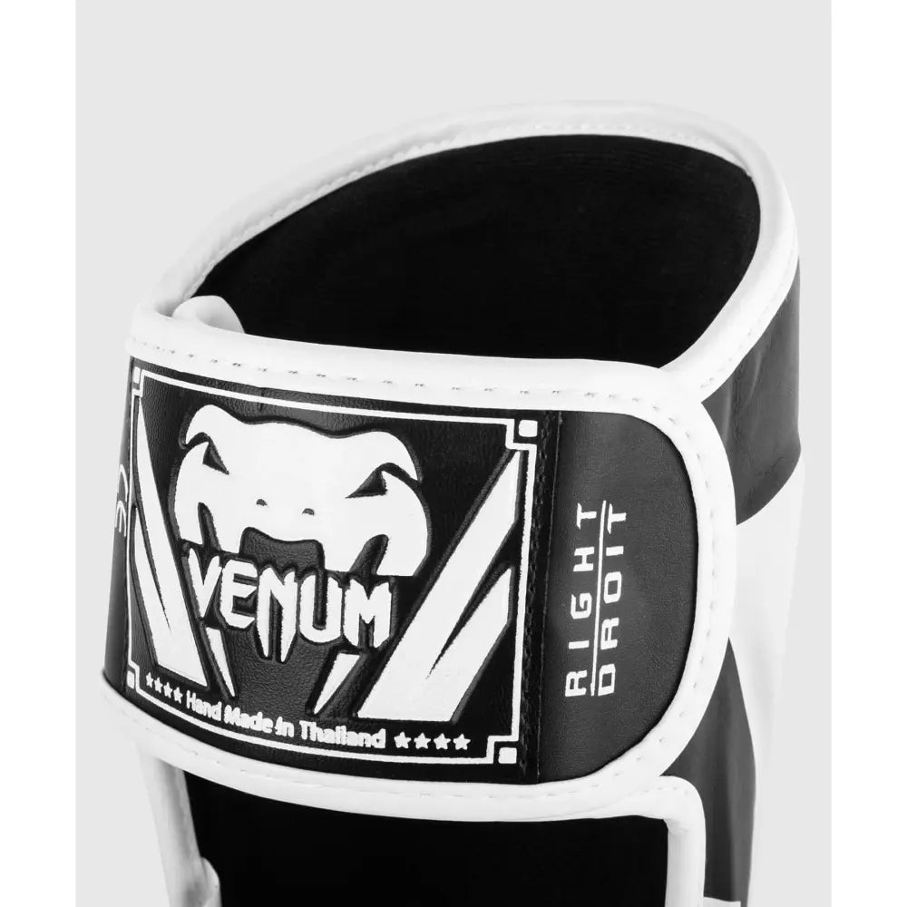 Venum Elite Standup Shinguards - Black / White