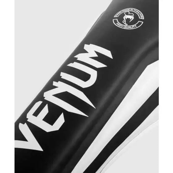 Venum Elite Standup Shinguards - Black / White