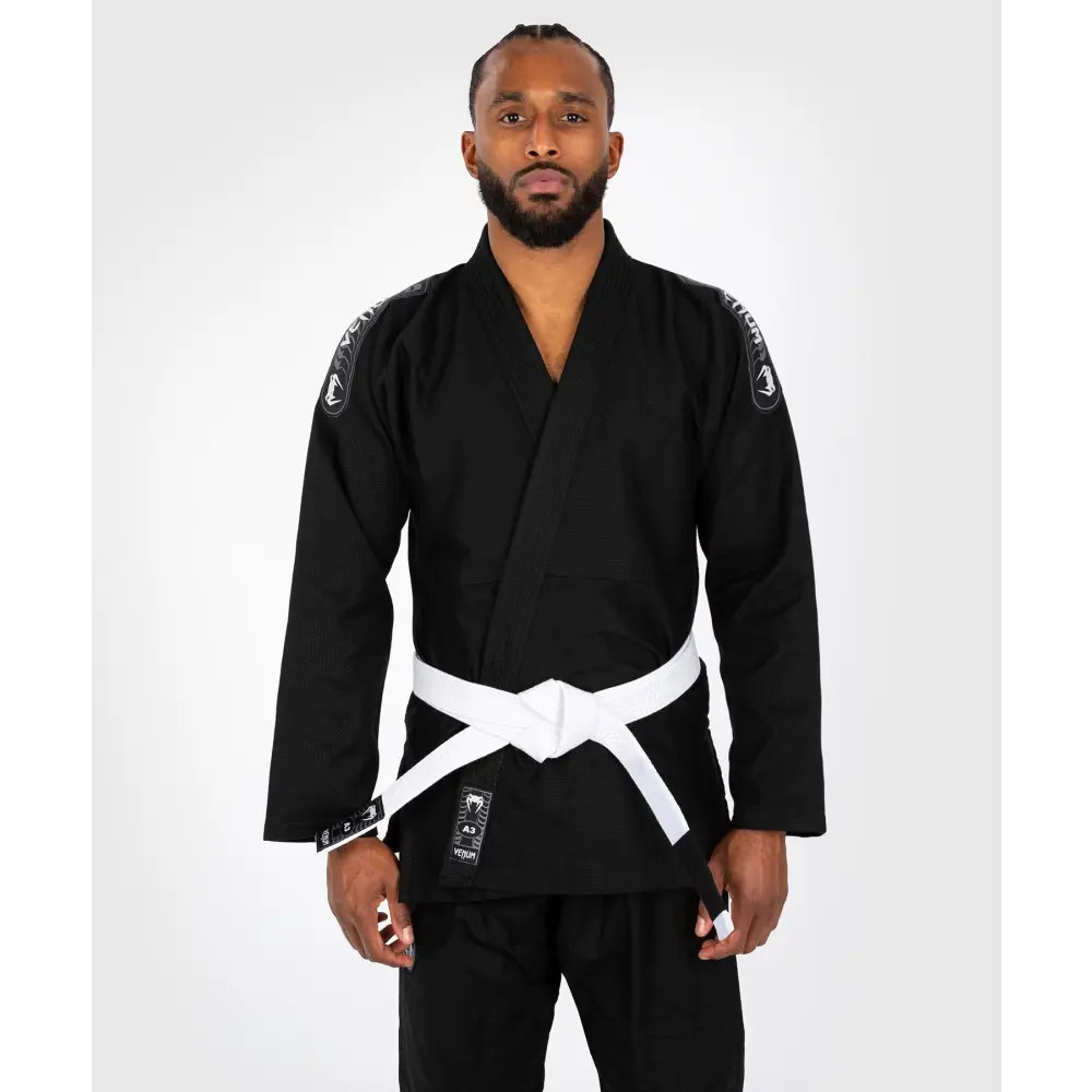 Venum First BJJ Gi - Black - White belt included