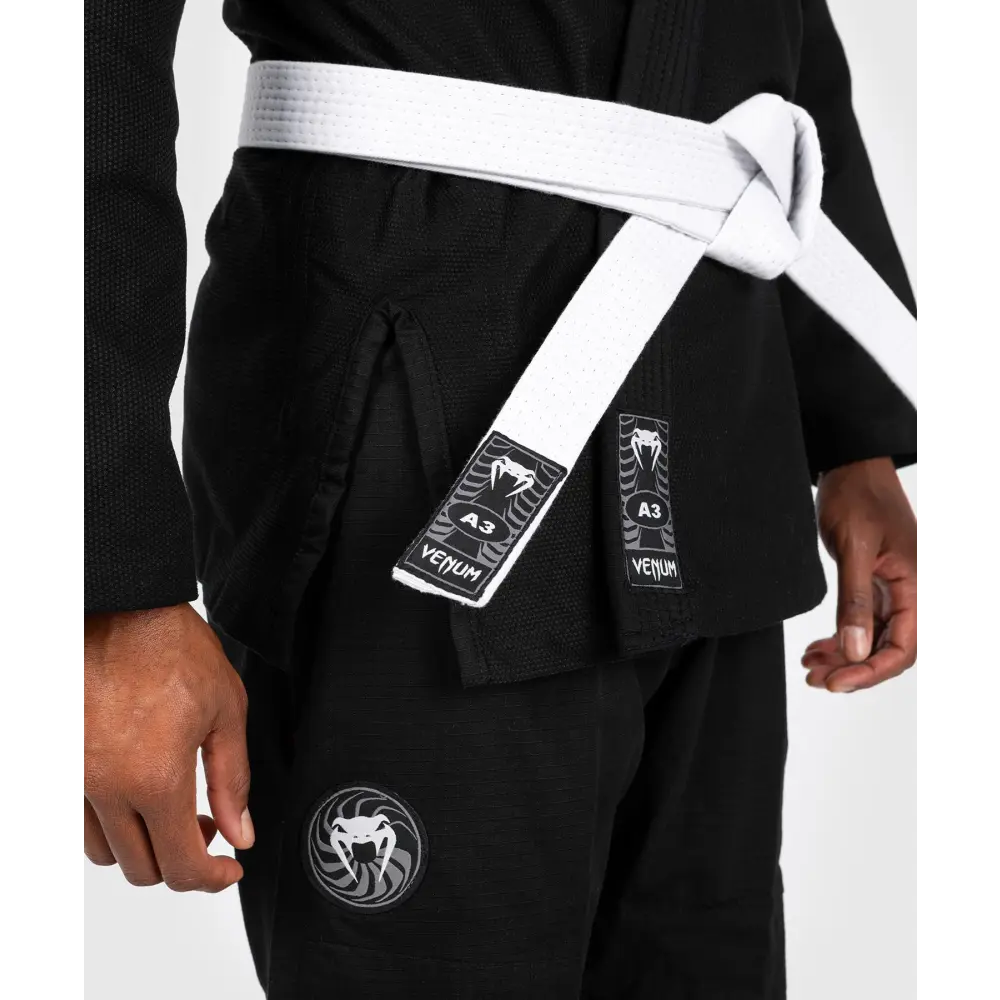 Venum First BJJ Gi - Black - White belt included