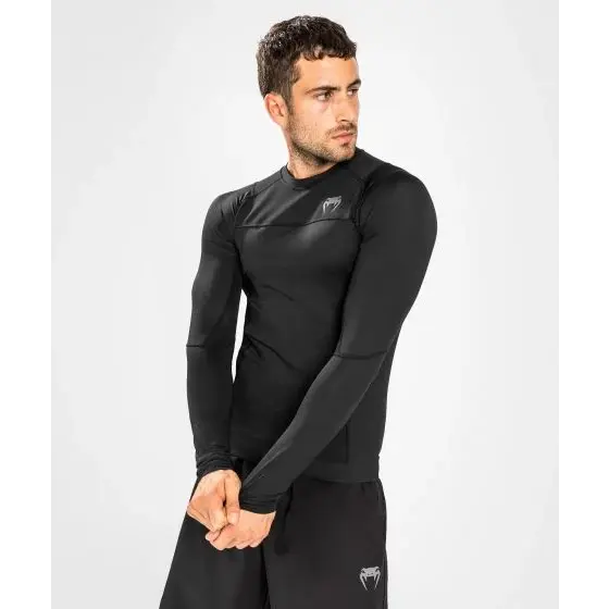 Venum G-Fit Air Rashguards Long Sleeve - Black