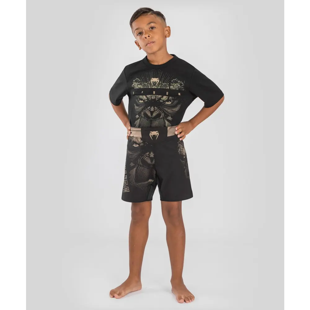 Venum Gorilla Jungle Kids Fightshorts - Black/White