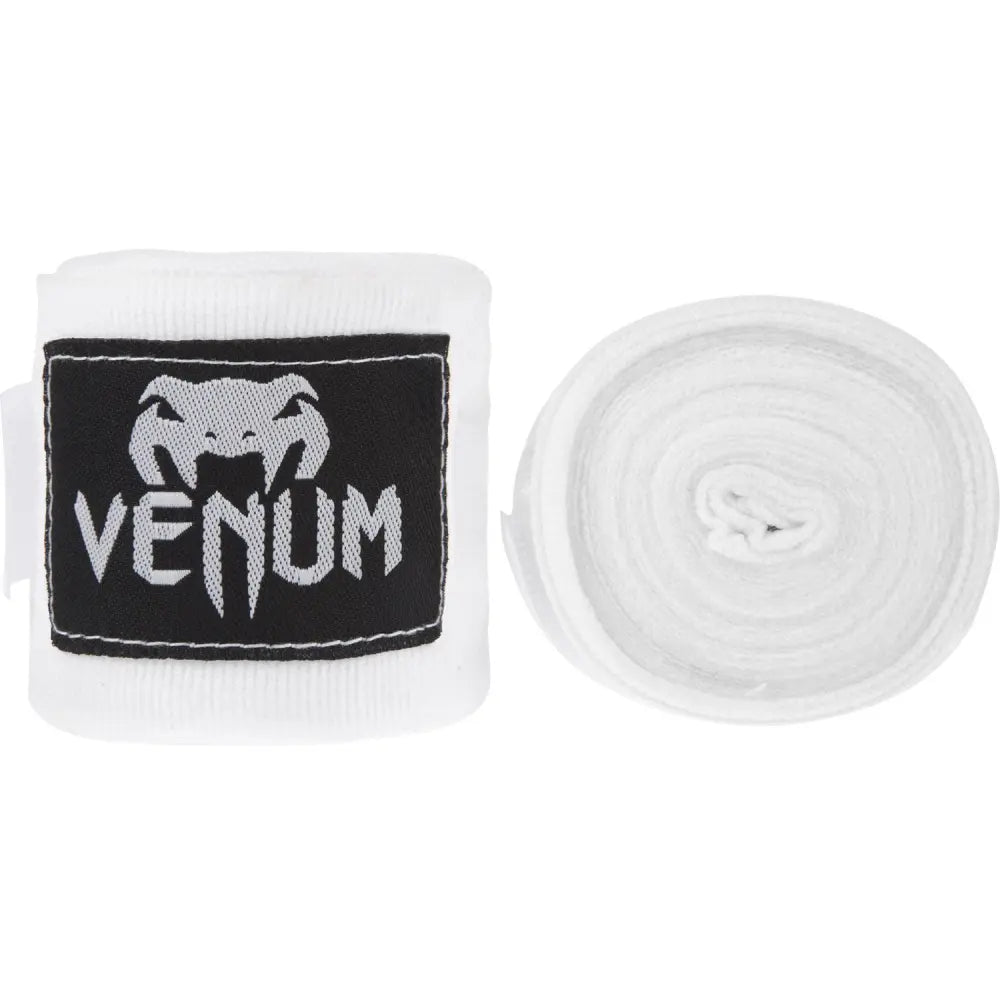 Venum Kontact Boxing Handwraps - 4.5m - White - MASA