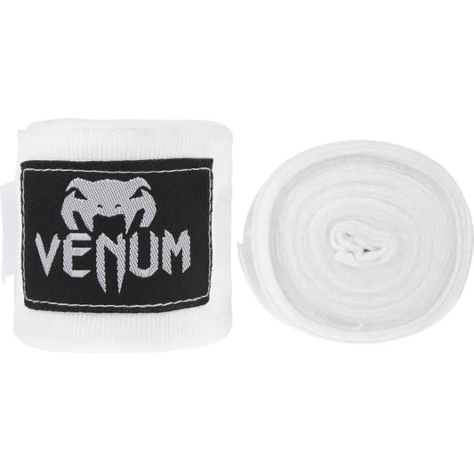 Venum Kontact Boxing Handwraps - 4.5m - White - MASA