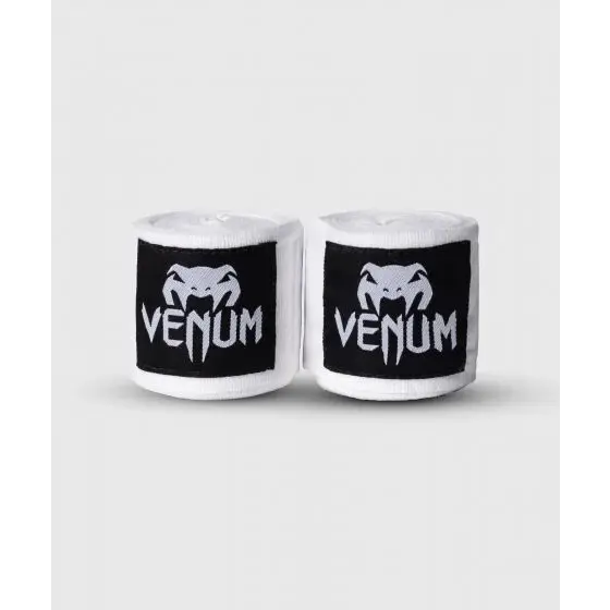 Venum Kontact Boxing Handwraps - 4m - White - MASA