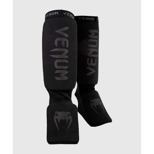 Venum Kontact Shin Guards - Black - MASA