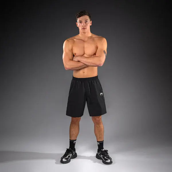 Venum Lazer Training Shorts - Black/Grey - MASA