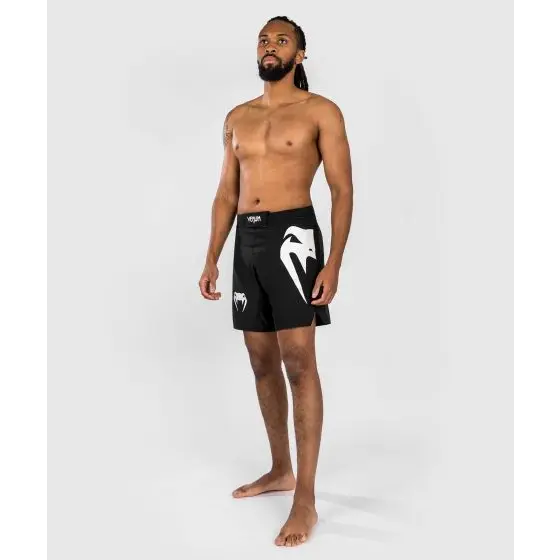 Venum Light 5.0 Fight Shorts - Black/White