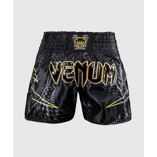 Venum Matupa Muay Thai Shorts - Black/Grey/Gold