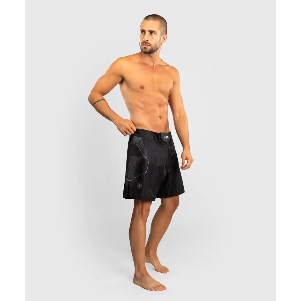 Venum Nexus Fight Shorts - Black/Silver - MASA