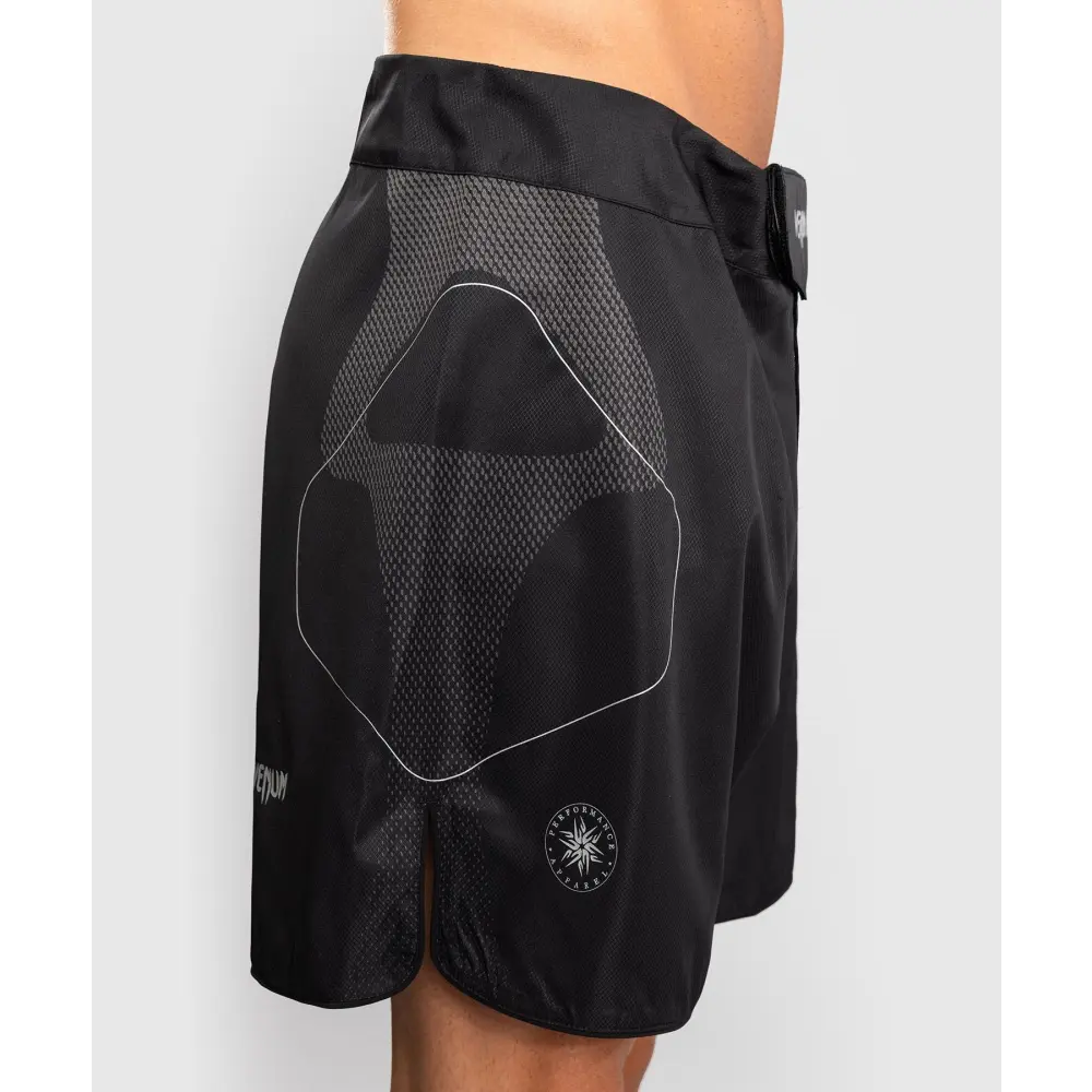 Venum Nexus Fight Shorts - Black/Silver - MASA