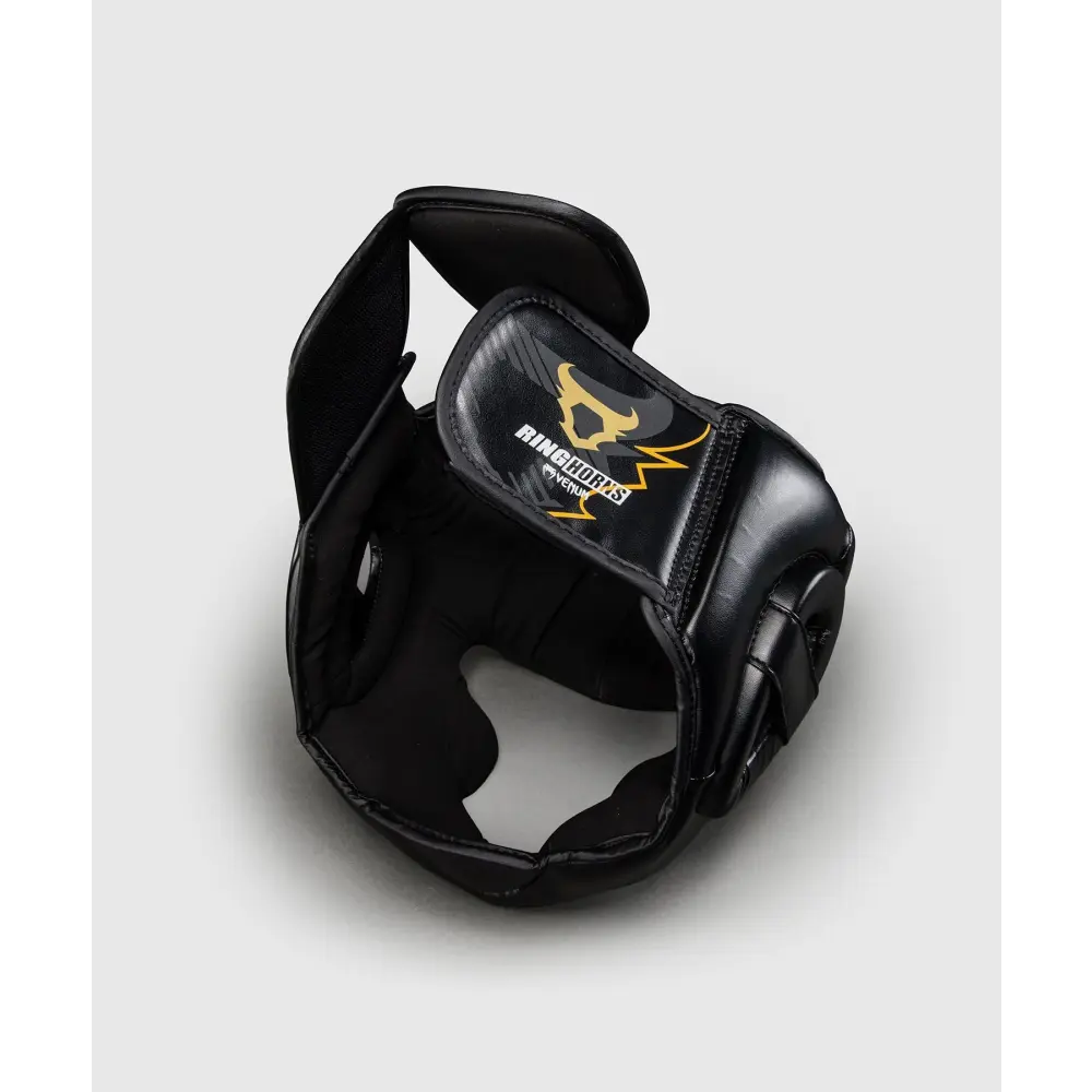 Venum Ringhorns Charger Headgear - Black/Gold