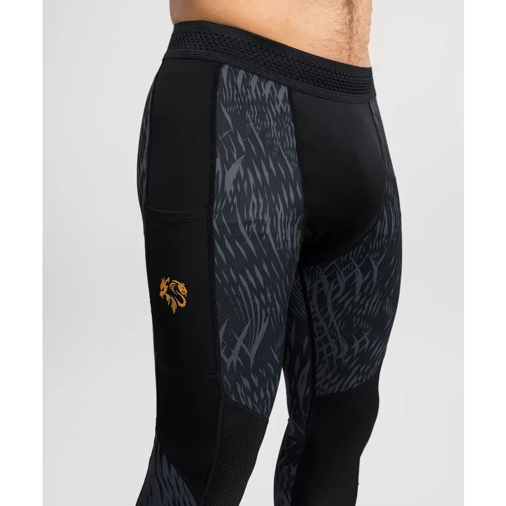 Venum x Chimaev Spats - Black/Grey - MASA