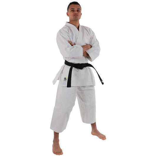 ADIDAS Kigai K888J Karate Kata Gi/Uniform - WKF Approved. Adidas K888J KIGAI Kata Gi Japanese cut with longer jacket, shorter sleeves and pants.